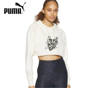 Puma LEMLEM Cropped Hoodie NWT Large